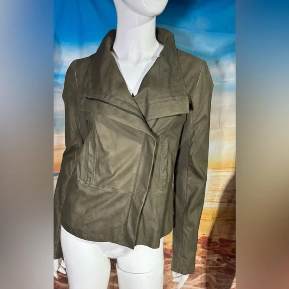 New Vince leather jacket S - Picture 1 of 4